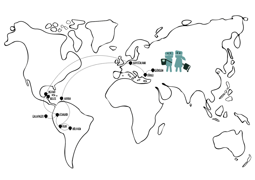 Unsere Route_Georgien Route LLR